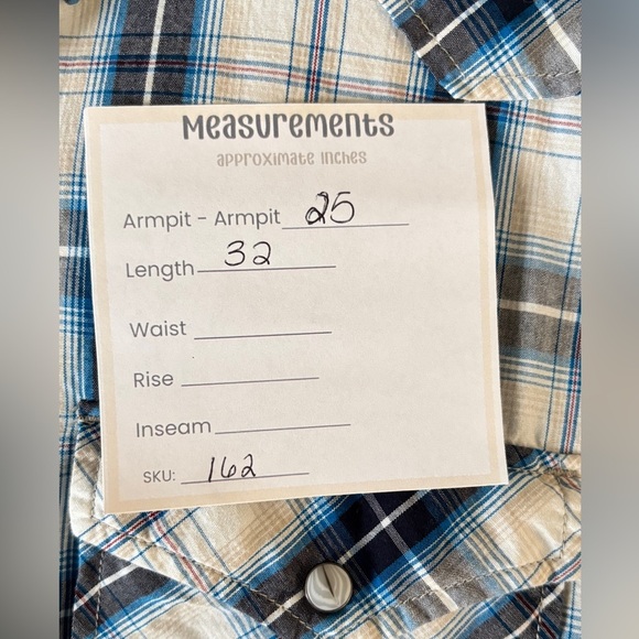 Old Navy Men's Size XL Button Down Long Sleeve Blue White Western Pearl Snaps - Picture 12 of 12